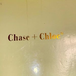 Clear and silver heels